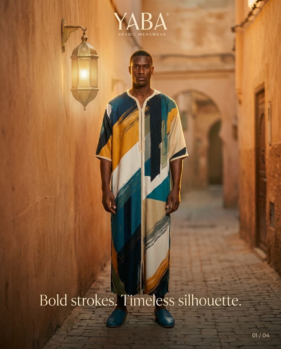 Bold strokes. Timeless silhouette.